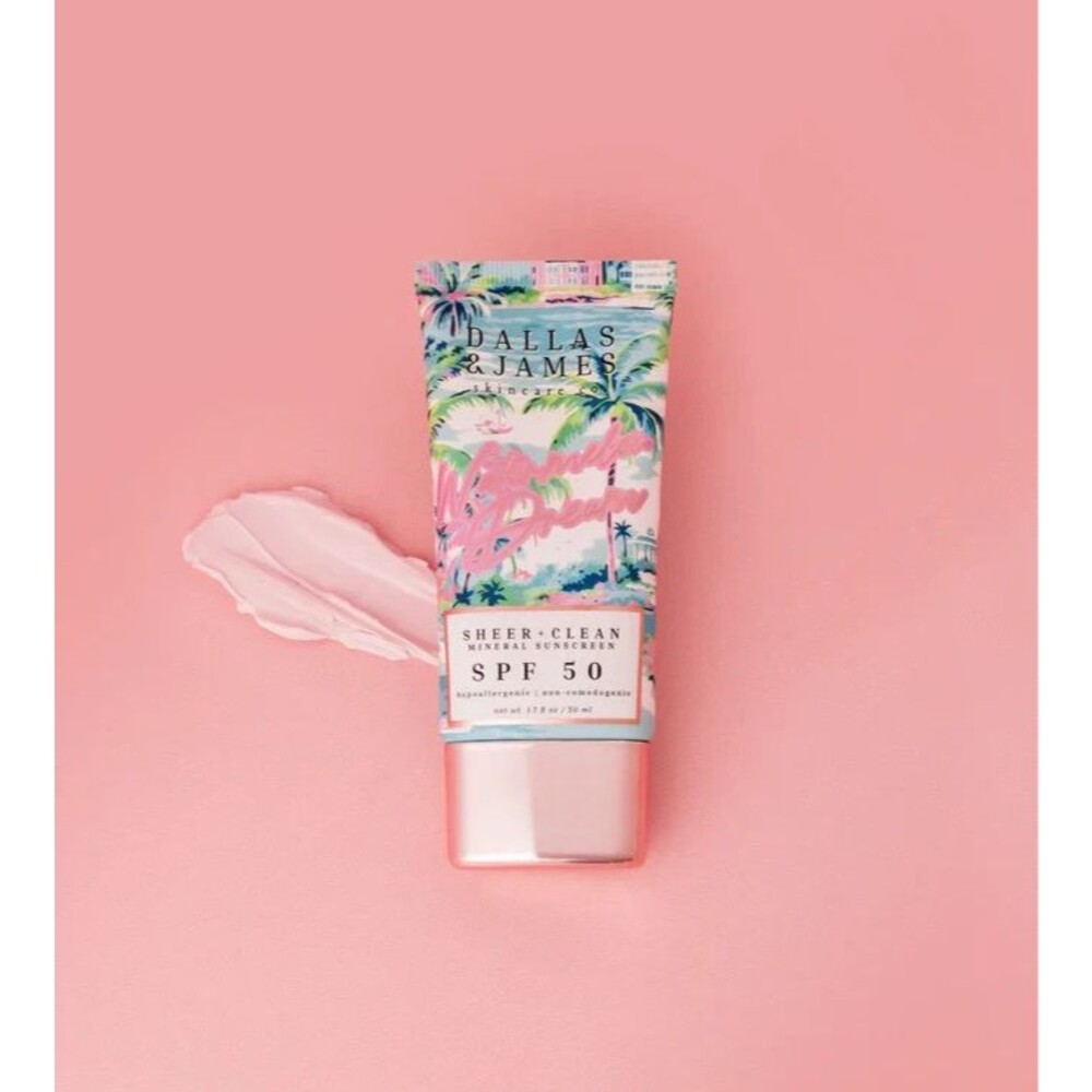 Dallas & James Watermelon Dream Mineral Sunscreen SPF 50 Zinc 1.7oz NIB exp 2027